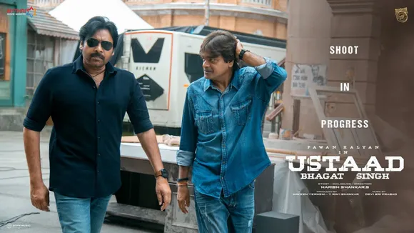 Ustaad Bhagat Singh Shooting in progress