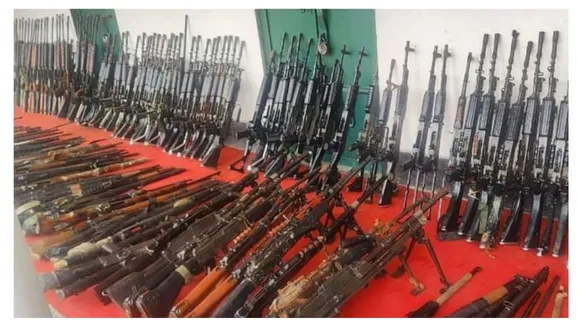 Manipur weapons operation