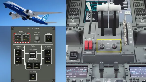 flight fuel control switch