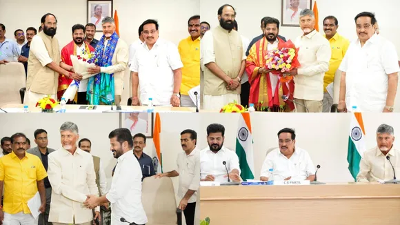 TG AP CM Meeting In Delhi