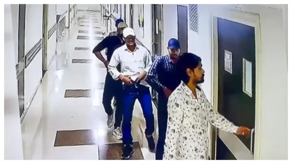 Gangster murder case in hospital.