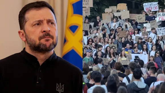 Wartime Protests in Ukraine Target Zelensky for the First Time