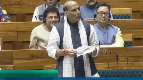 Defence Minister Rajnath Singh Initiates Debate On Operation Sindoor In Lok Sabha