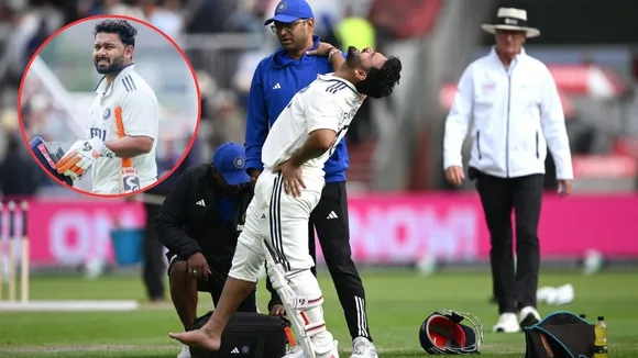 rishabh pant ruled out of 5th test