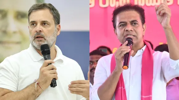 Rahul Gandhi KTR
