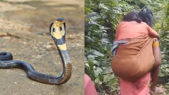 Girl Carries Snake Bitten Mother For 5 kilo metres Due To Poor Roads in odisha