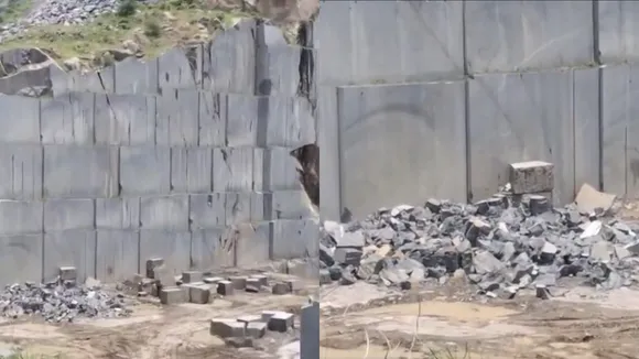 Granite quarry in Bapatla