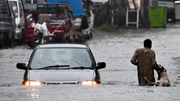 Heavy rains in Pakistan