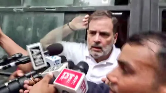 Rahul Gandhi detained