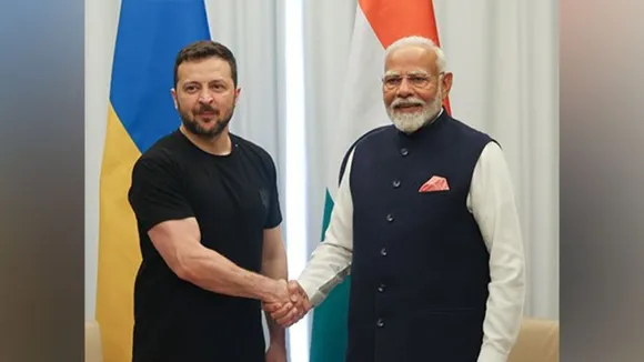 Ukrainian President calls Modi