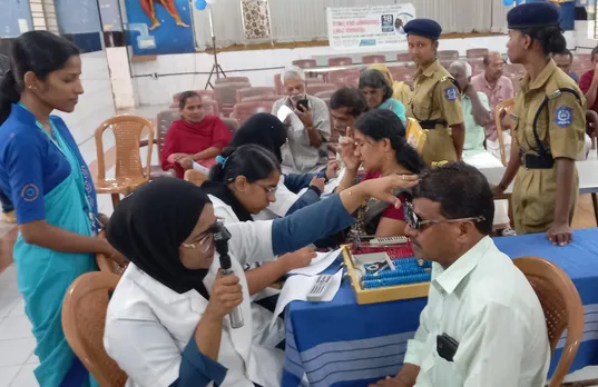 eye testing camp malambuzha