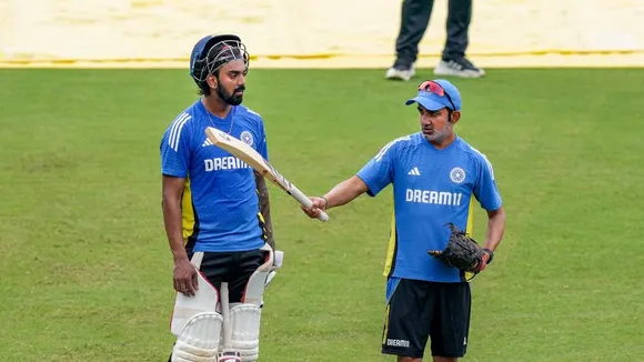 kl rahul gautam gambhir