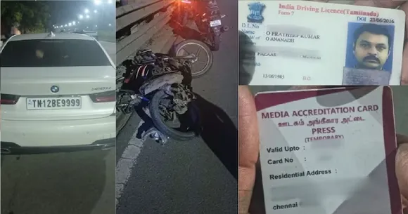 Video journalist killed in BMW hit-and-run, body thrown 100 m on impact