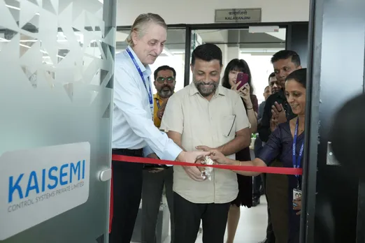 Col. (Retd) Sanjeev Nair, CEO of Technopark inaugurating KaiSemi Control Systems Private Limited’s new office at Technopark