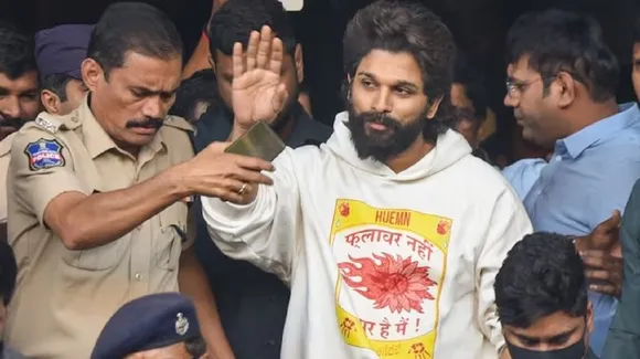 Allu Arjun, prisoner number 7697, released after spending night in jail