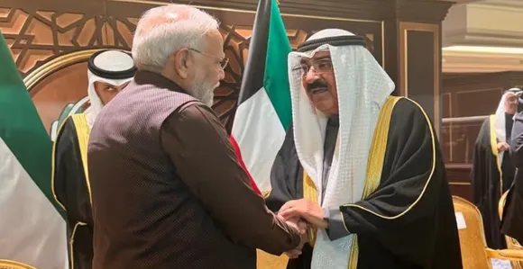 modi in kuwait