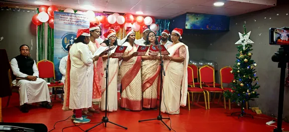 കുവൈറ്റിൽ കാർമേൽ മലങ്കര ഇവാഞ്ചലിക്കൽ ചർച്ച്  ക്രിസ്തുമസ് കരോൾ നടത്തി