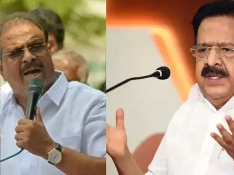 k sudhakaran and chennithala