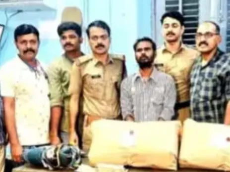 10 kilograms of ganja