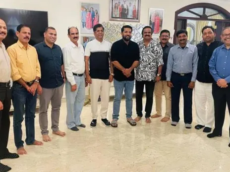 PACT office bearers meet Vadakara MP Shafi Parambil