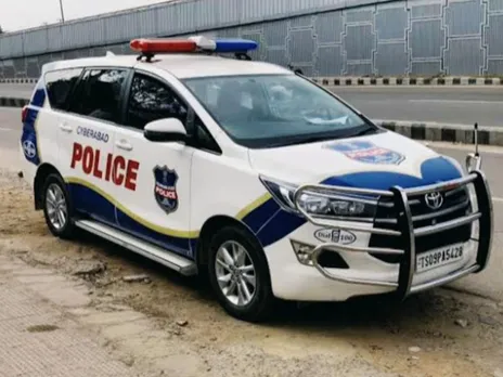 TELUNGANA POLICE JEEP