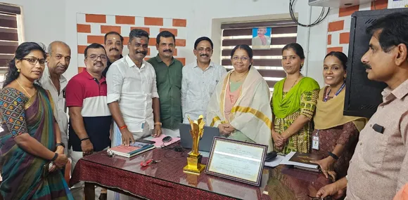best village officer honoured