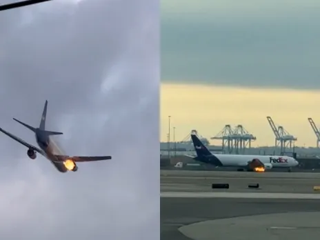 plane was forced to make an emergency landing in New Jersey