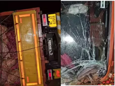THAMAEASSERY VEGITABLE LORRY ACCIDENT