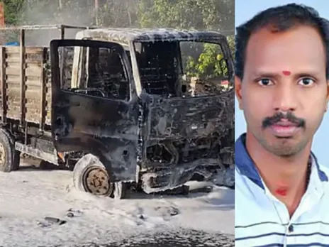 aneesh lorry accident