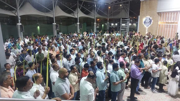 കുവൈറ്റിലെ മലങ്കര സുറിയാനി കത്തോലിക്കസഭാ വിശ്വാസികൾ ഓശാന കൊണ്ടാടി