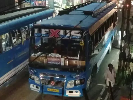 thrissur private bus