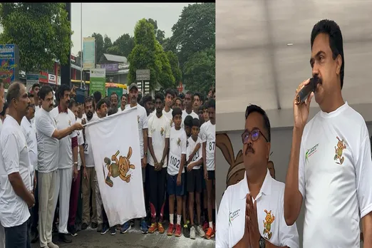 jose k mani flag off