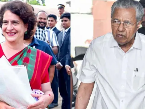 priyanka and pinarayi 