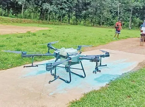 drone for spraying chemicals