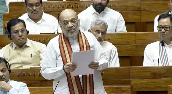 amit shah in lokshabha