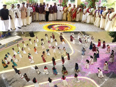 mar augusthinose college onam