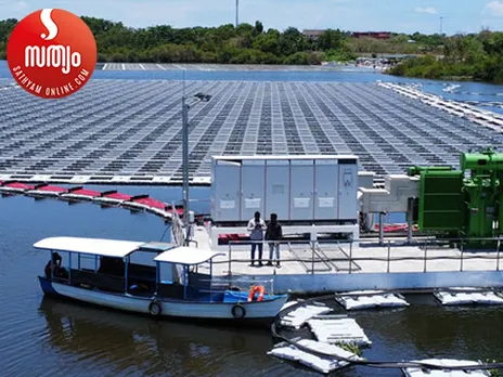 floating solar panel tata