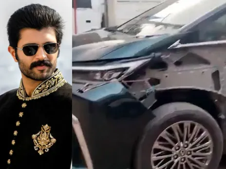 Vijay Deverakonda after car accident