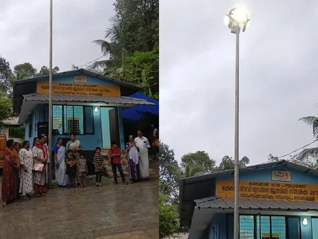 high mast light inauguration uzhavoor