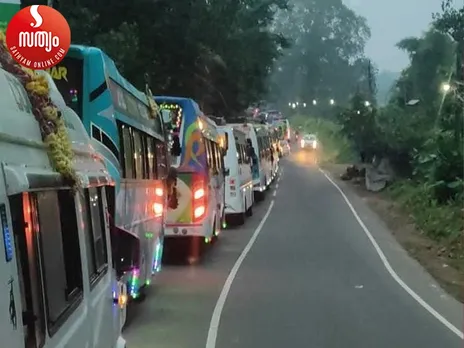 traffic bloock erumeli