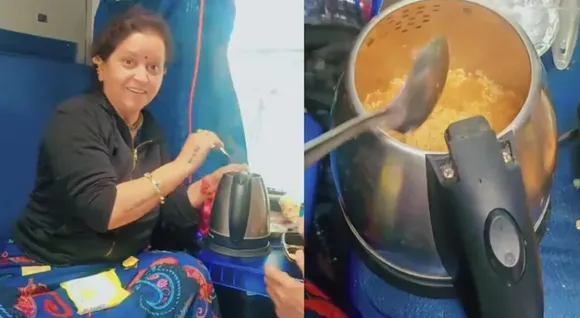 woman-cooks-maggi-in-a-kettle-onboard-a-train