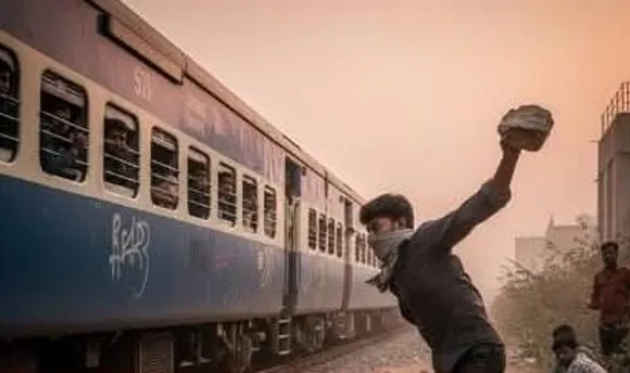 through stone on train is a serious crime