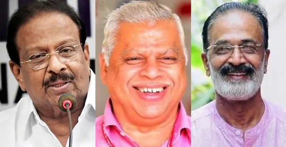 k sudhakaran mv jayarajan c raghunath