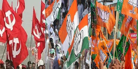 ldf udf nda cpm congress bjp
