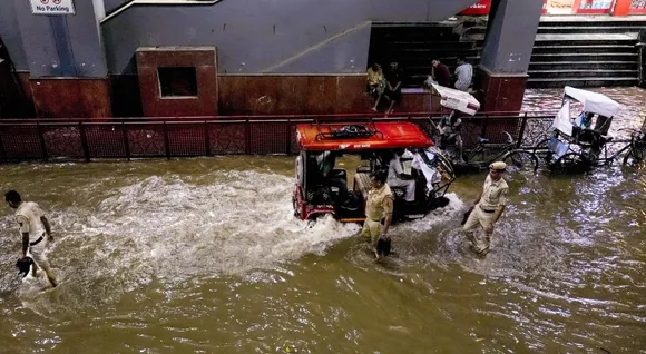 Woman-Her-3-Year-Old-Son-Die-After-Falling-Into-Drain-In-Delhi