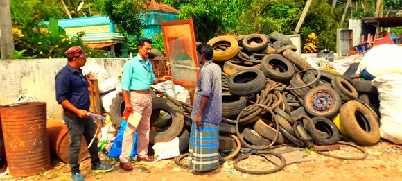 health inspector checking