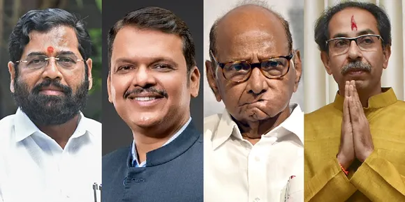 eknath shinde devendra fadnavis sharad pawar uddhav thackeray