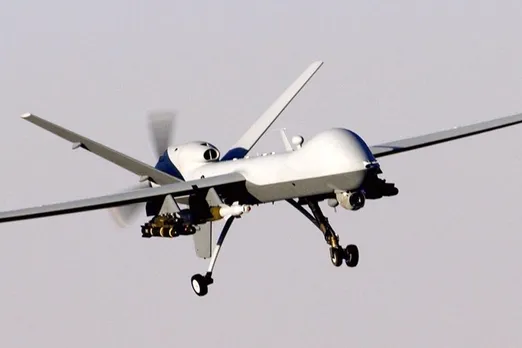 american drone shoted