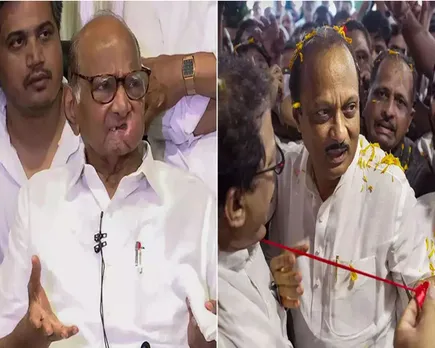 ajith pawar sarath pawar