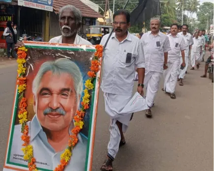 oommen chandy condolence